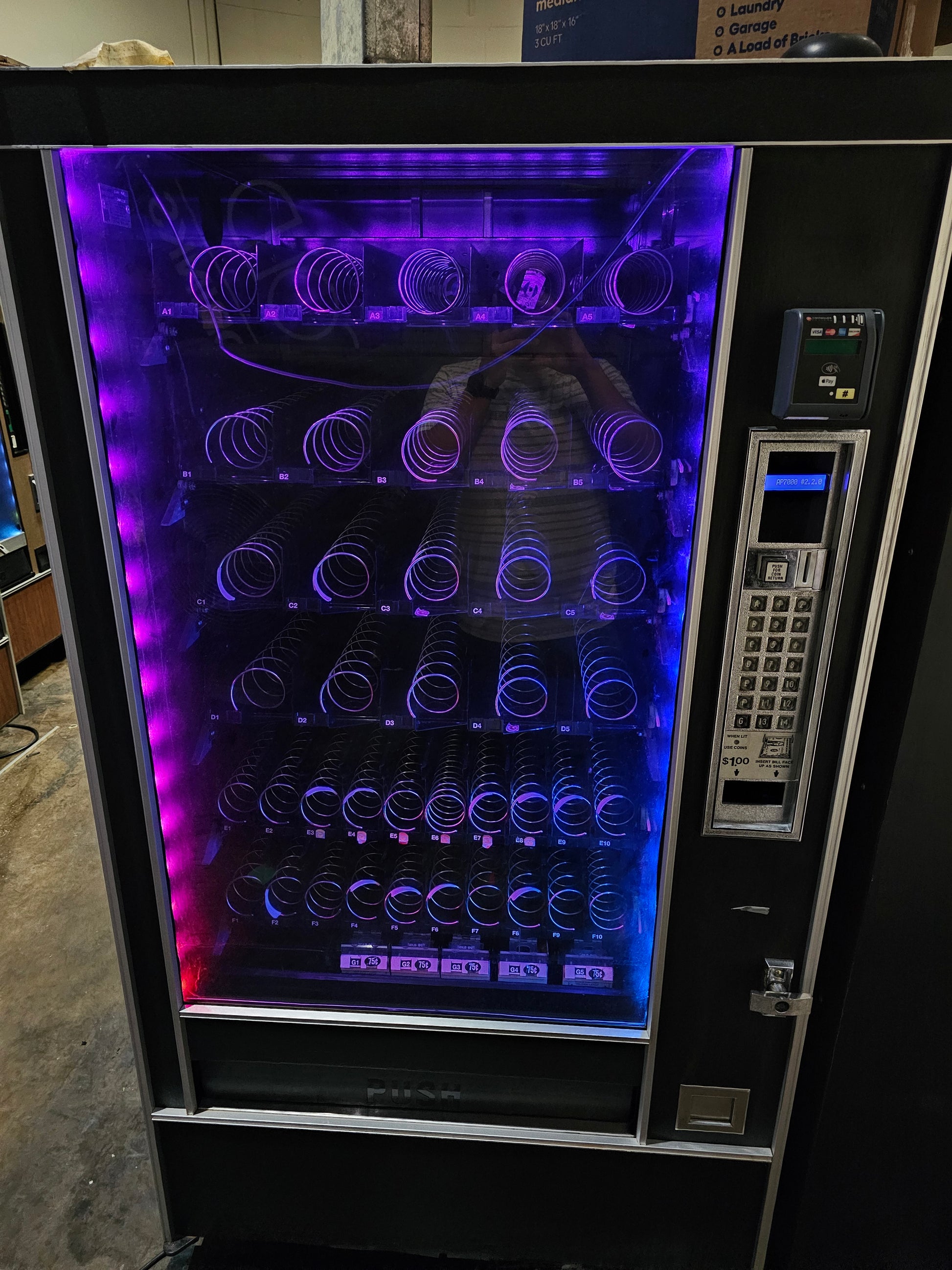 National 167 Snack Machine - Refurbished