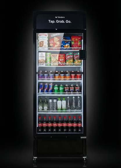 Vendera AI Smart Cooler – Autonomous Cashless Vending Solution