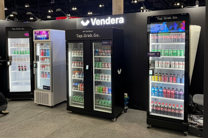 Vendera AI Smart Cooler – Autonomous Cashless Vending Solution